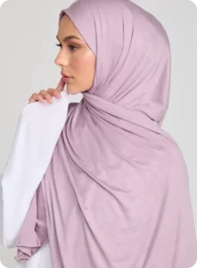 Velvet Embellished Hijab Hover Image